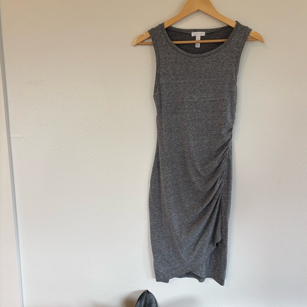 Leith Charcoal Sleeveless Dress - Picture 2 of 5